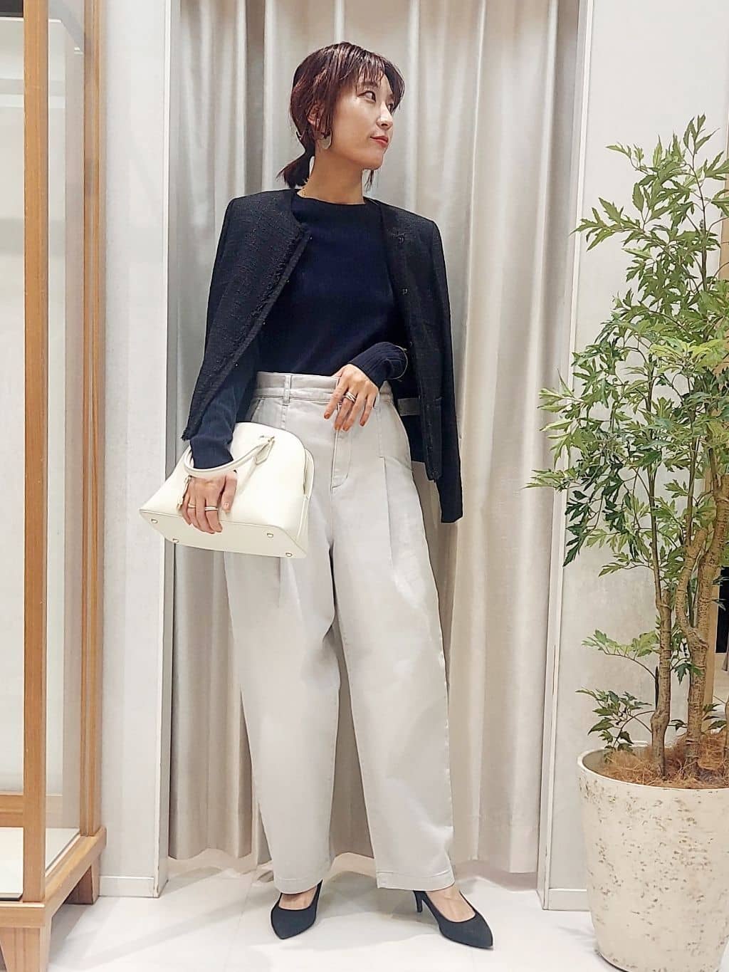 MIYAMOTOさんの「UNTITLED｜【追加8／名品】2WAYポケットボストンバッグ」を使ったコーディネート