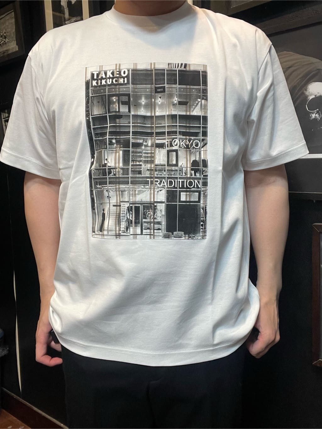 Suehiroさんの「TAKEO KIKUCHI｜【オフィスカジュアル対応】ドレス チノパンツ」を使ったコーディネート