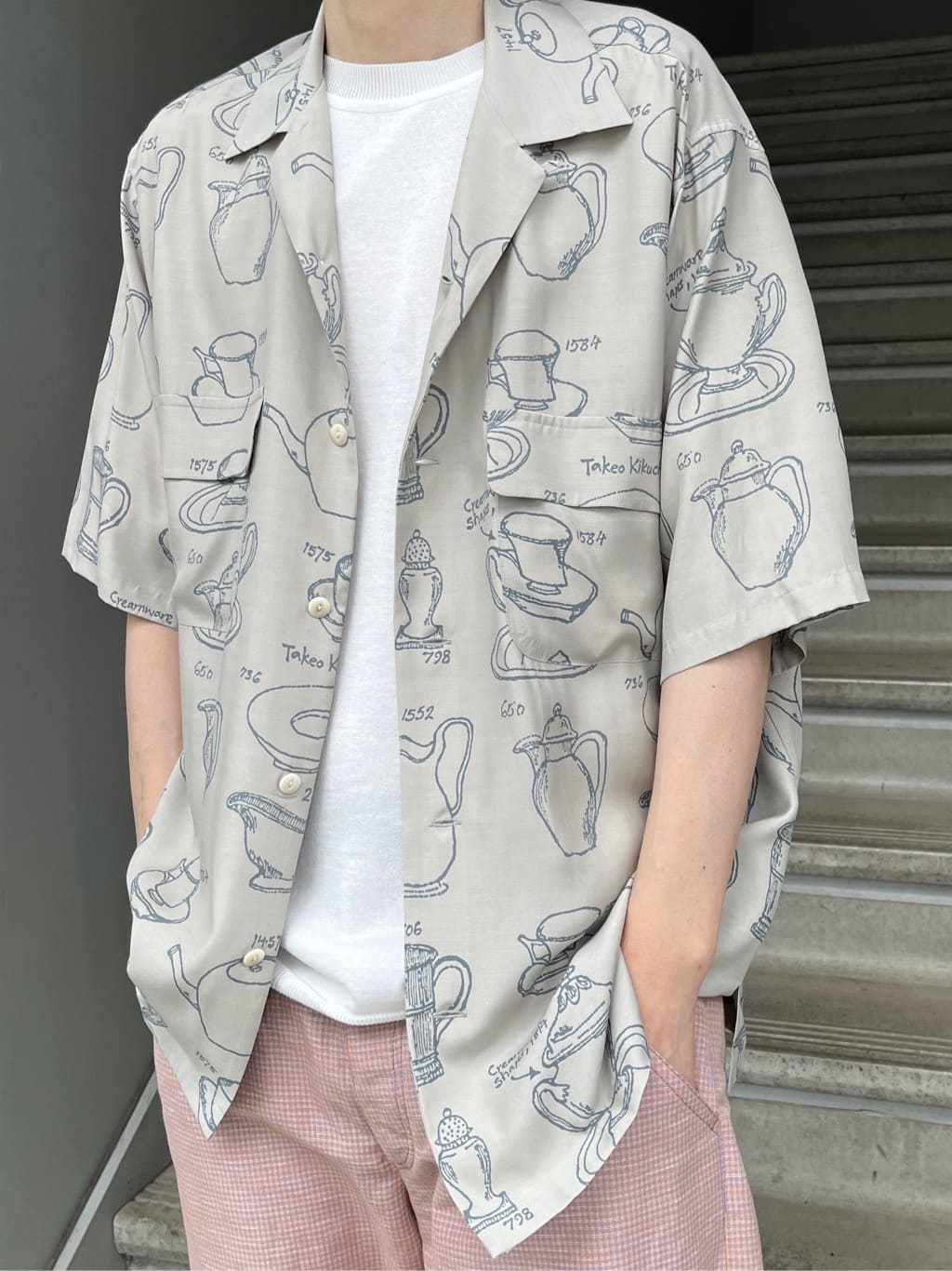 Shintaroさんの「TAKEO KIKUCHI｜ラスタウォーカー スポーツソックス」を使ったコーディネート