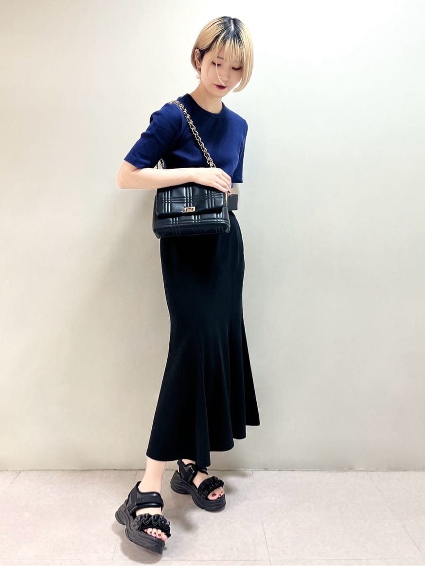 myさんの「ESPERANZA｜厚底フリルスポサン」を使ったコーディネート