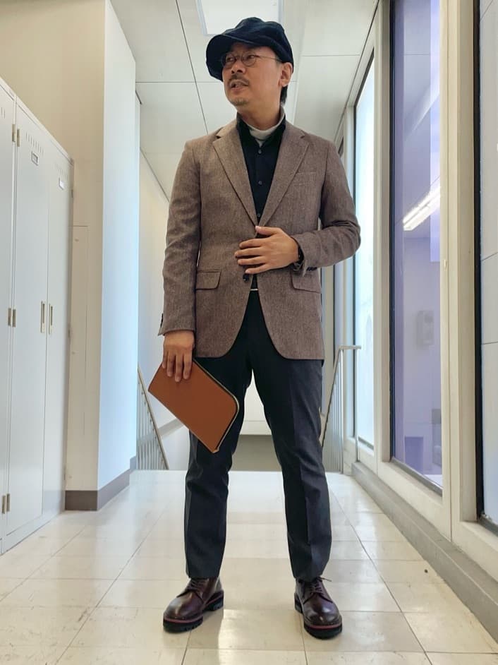 MAKOTO AIさんの「TAKEO KIKUCHI｜【Made in JAPAN】ブロード レギュラーカラー ドレスシャツ」を使ったコーディネート