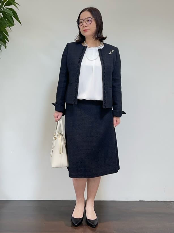 Asamiさんの「UNTITLED｜【追加6/日本製】2連フェイクパールネックレス」を使ったコーディネート