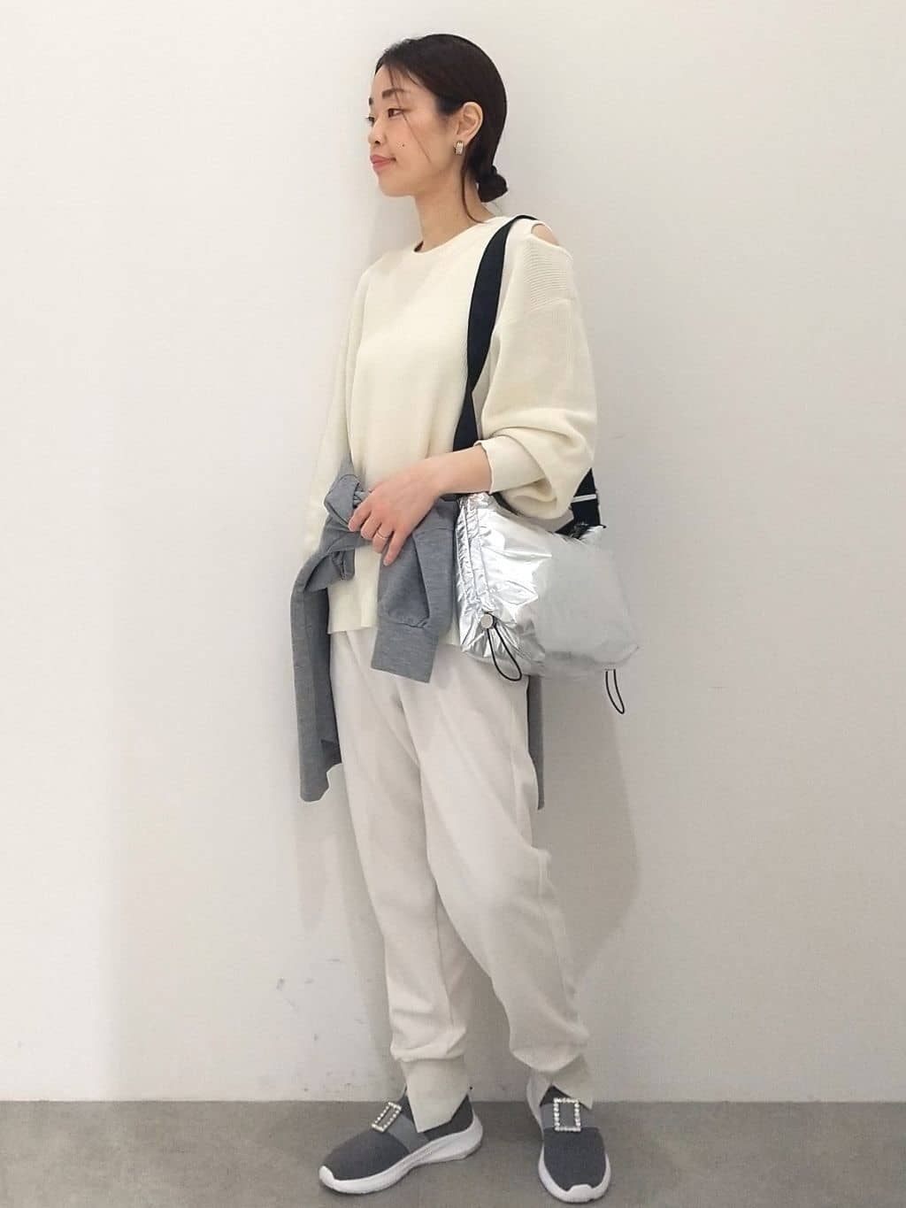 Matsuさんの「OPAQUE.CLIP｜リブタンクトップ【洗濯機洗い可】」を使ったコーディネート