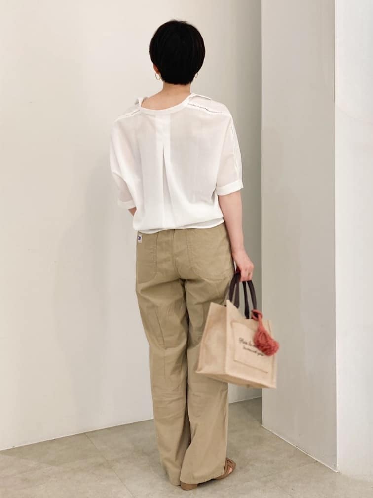 KUROさんの「grove｜＜Lee&times;grove（別注色あり）＞ PAINTER PANTS」を使ったコーディネート
