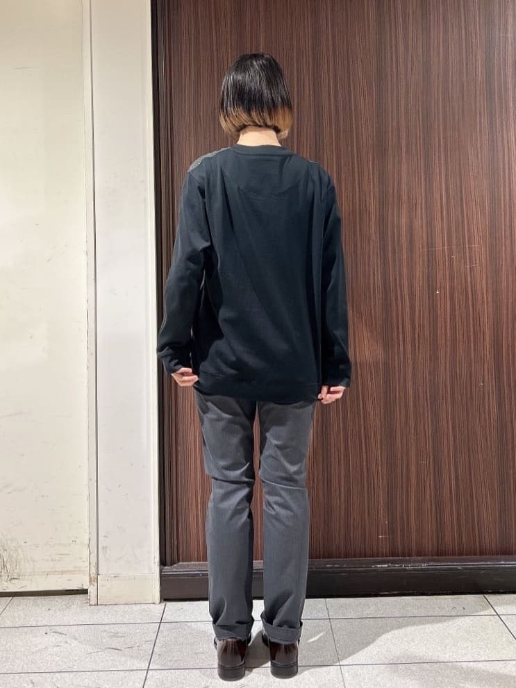 さやさんの「TAKEO KIKUCHI｜【全7サイズ&times;8色展開！】トップマルチヘリンボン パンツ」を使ったコーディネート
