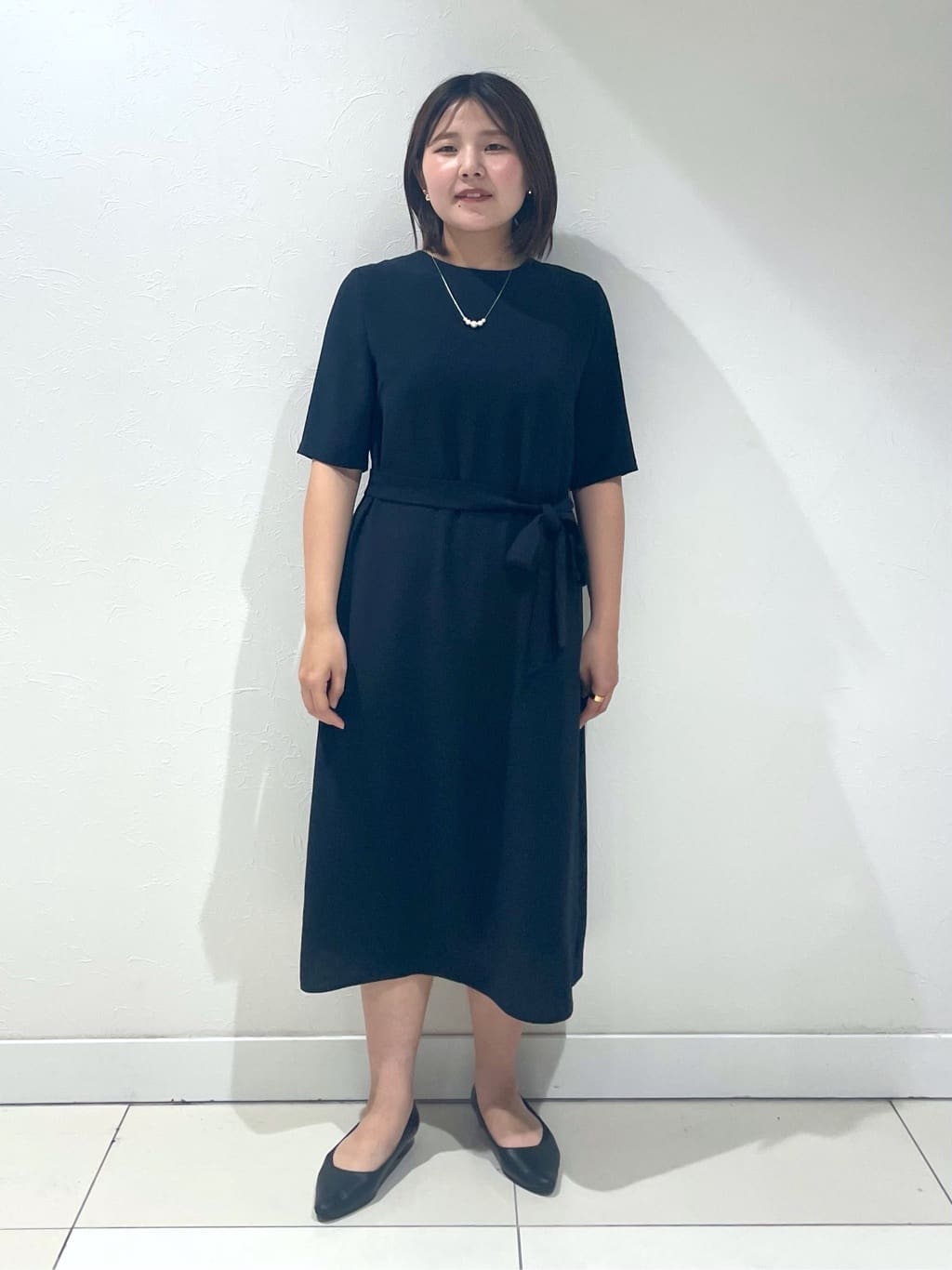 YUUKIさんの「INDIVI｜【セレモニーにおすすめ！】パール調トップネックレス」を使ったコーディネート