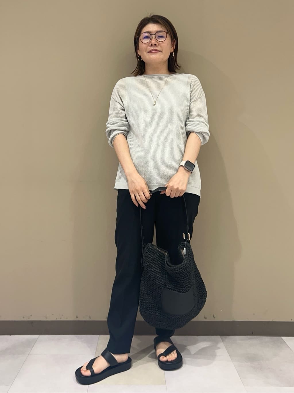 fukuさんの「UNTITLED｜リーベルラメベア天竺プルオーバファブリック」を使ったコーディネート
