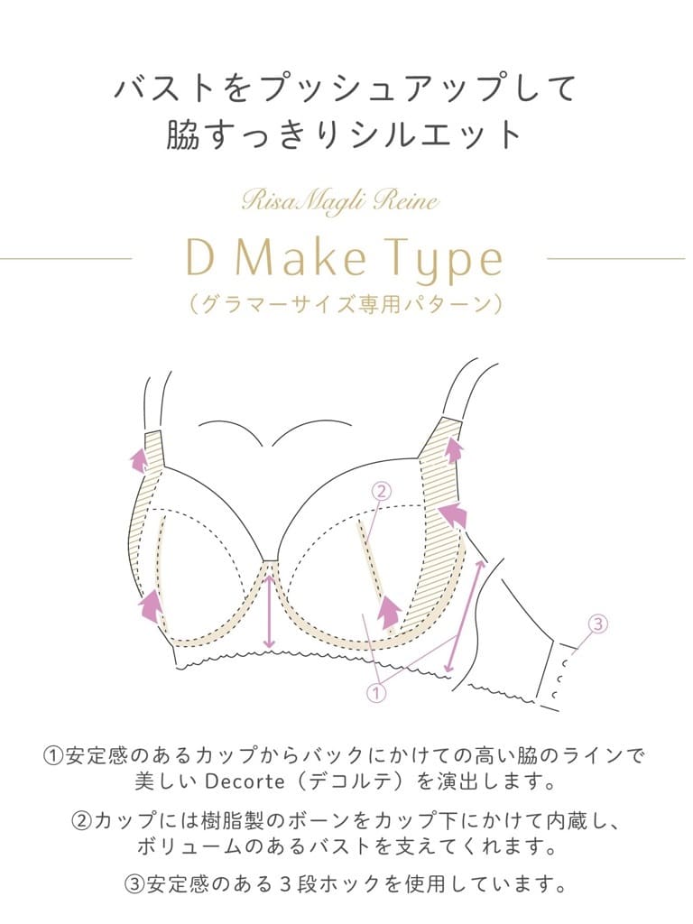 桜子さんの「Risa Magli｜フェリシテ ブラジャー」を使ったコーディネート