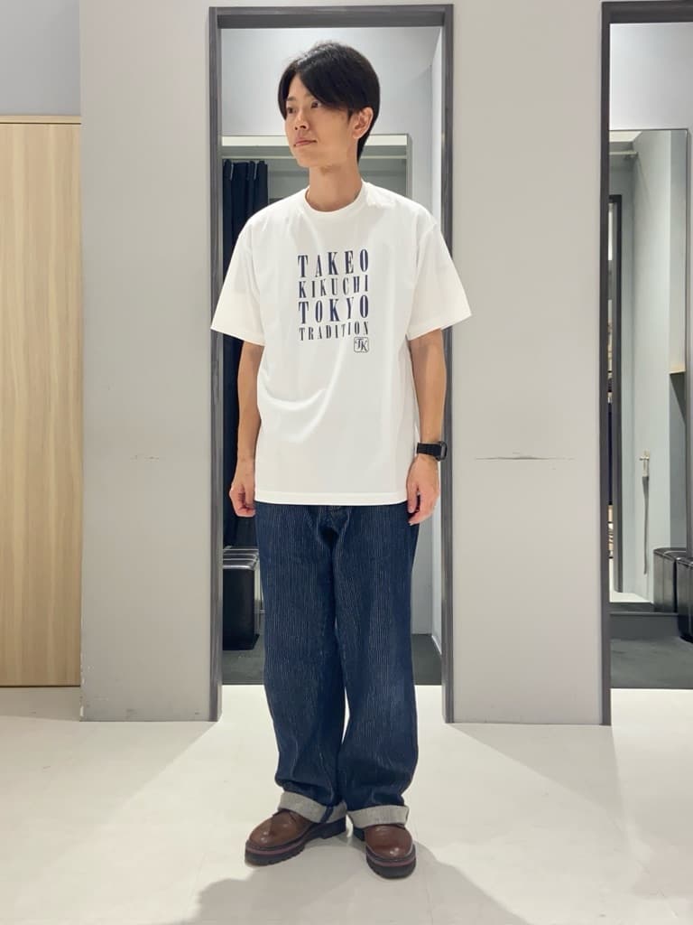 わいずみさんの「TAKEO KIKUCHI｜【撥水】ライトウェイト トートバッグ」を使ったコーディネート