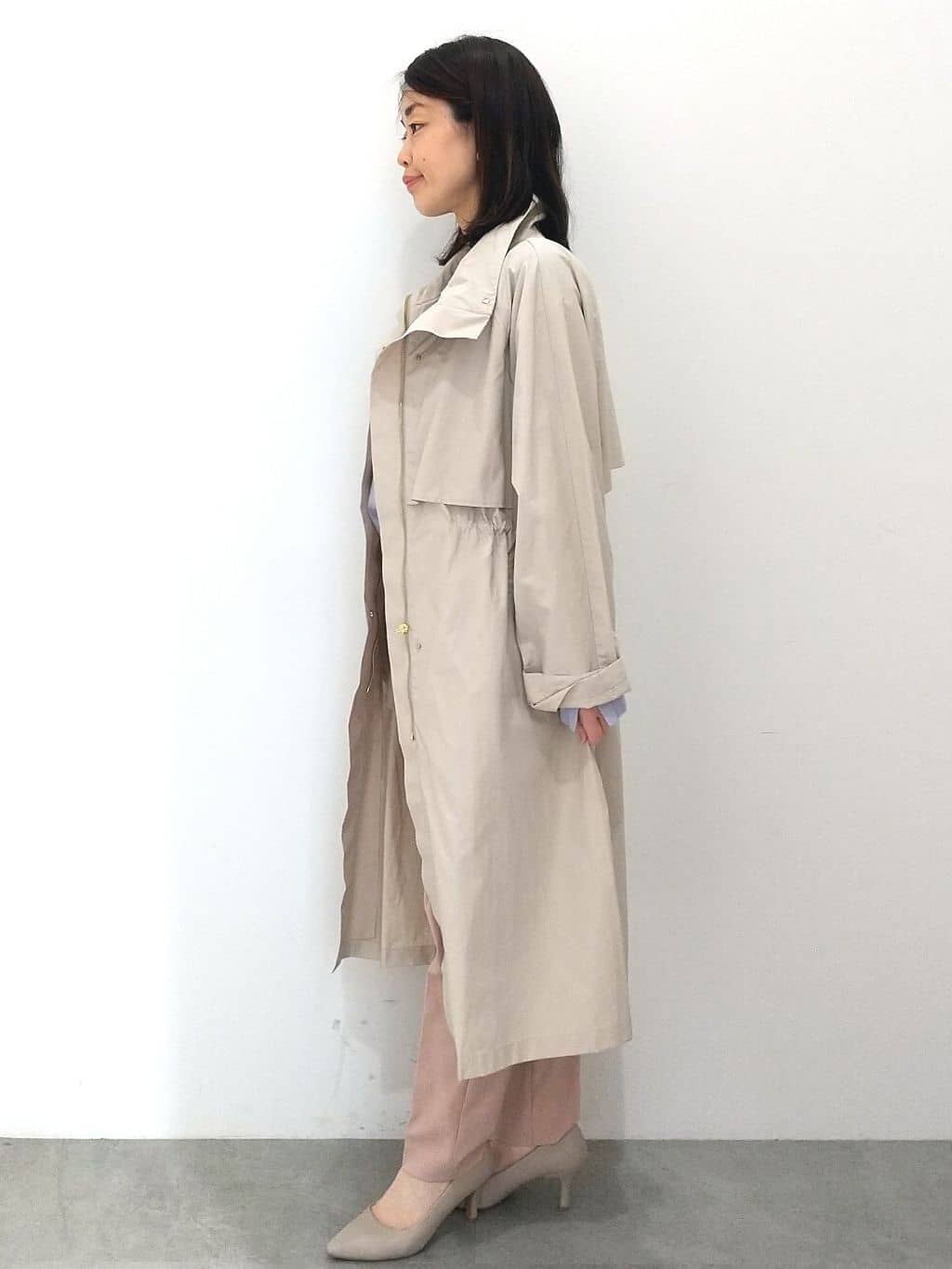 Matsuさんの「OPAQUE.CLIP｜【抗菌防臭加工/7cmヒール】ベーシックパンプス/通勤対応」を使ったコーディネート