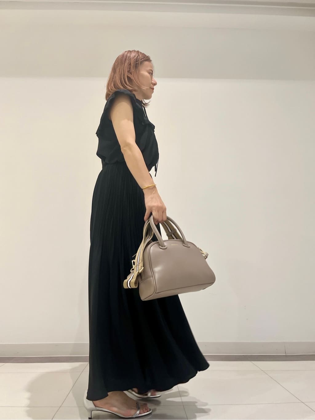 Reecoさんの「DRESSTERIOR｜◆【ショルダー/2ＷＡＹ】ミニボストン」を使ったコーディネート