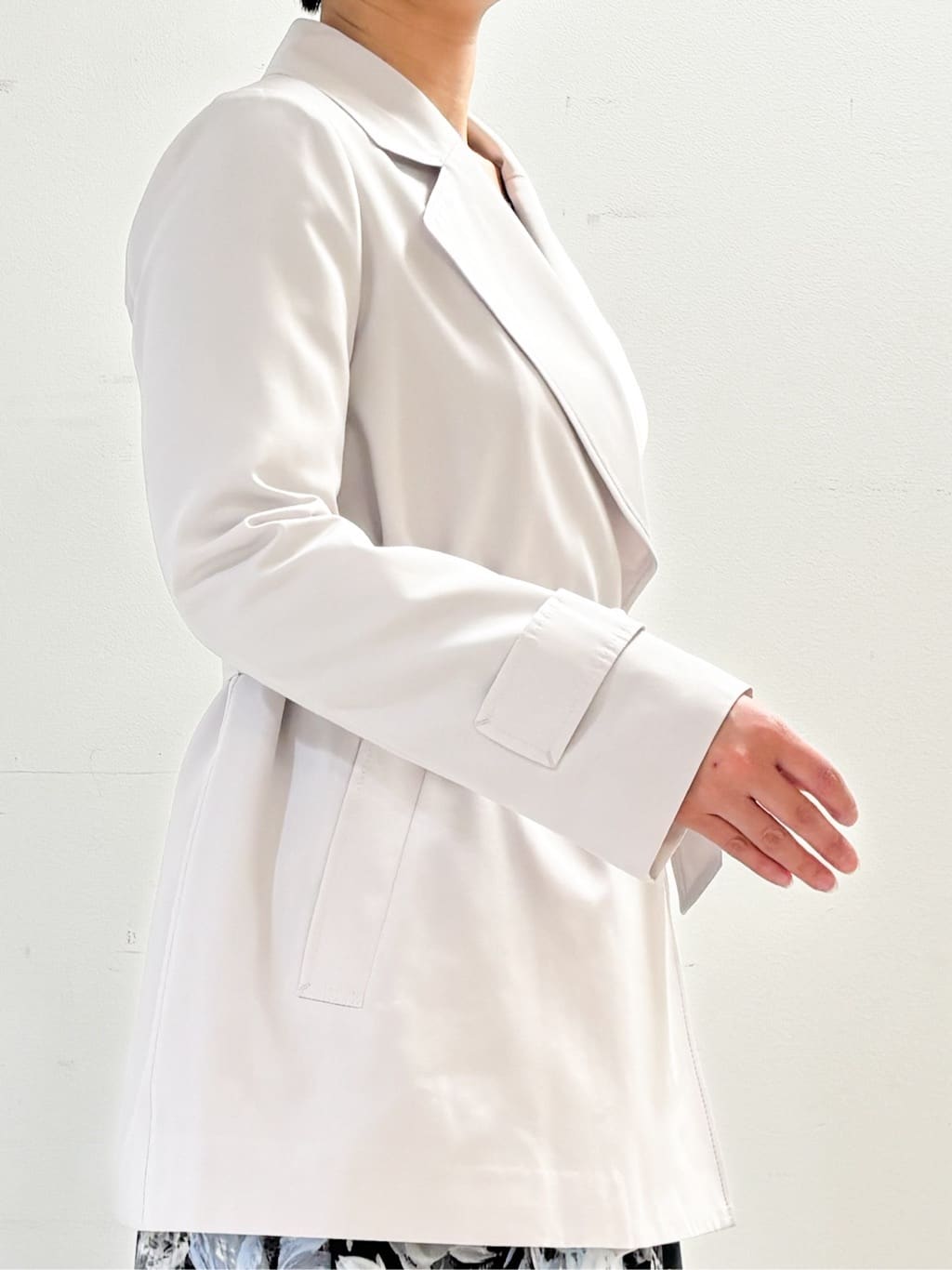 yasukoさんの「COUP DE CHANCE｜【洗える】上品に華やぐラメニット」を使ったコーディネート