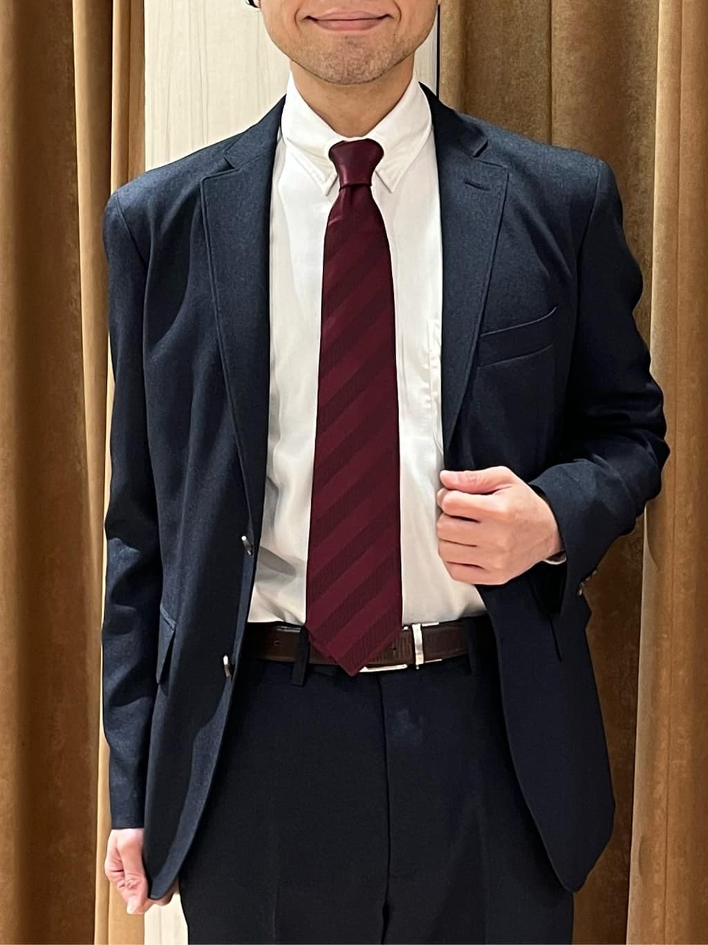 URAさんの「TAKEO KIKUCHI｜【Made in JAPAN】TANGOストライプ ネクタイ」を使ったコーディネート