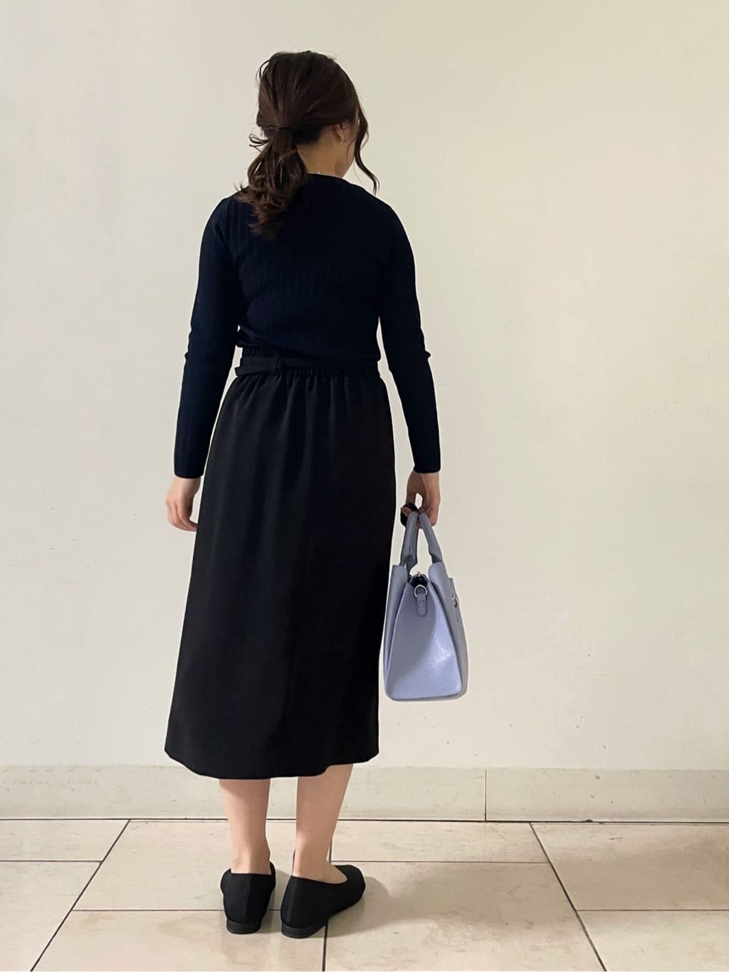 kahoさんの「INDIVI｜【セレモニーにおすすめ！】パール調トップネックレス」を使ったコーディネート