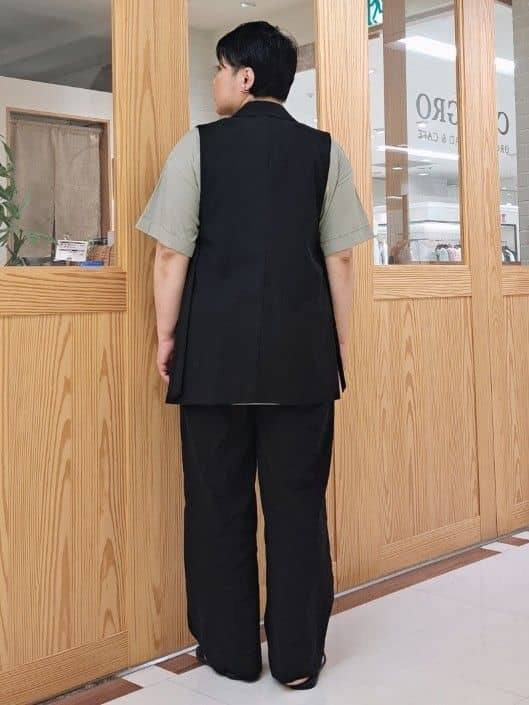 ますこさんの「UNTITLED｜」を使ったコーディネート