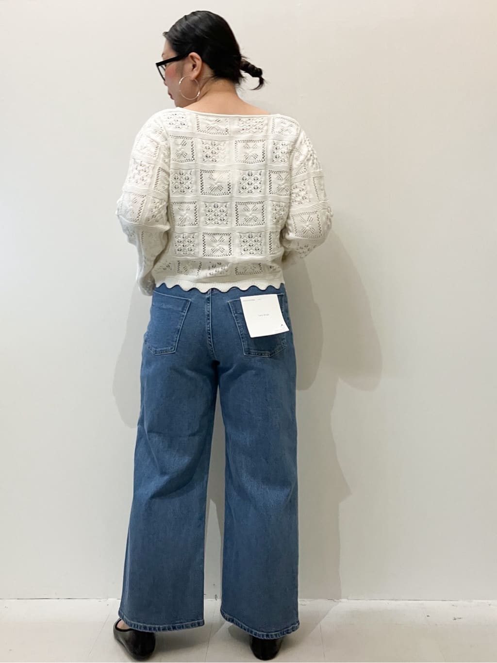 nishidaさんの「OPAQUE.CLIP｜ワイドストラップキャミソール【洗濯機洗い可】」を使ったコーディネート