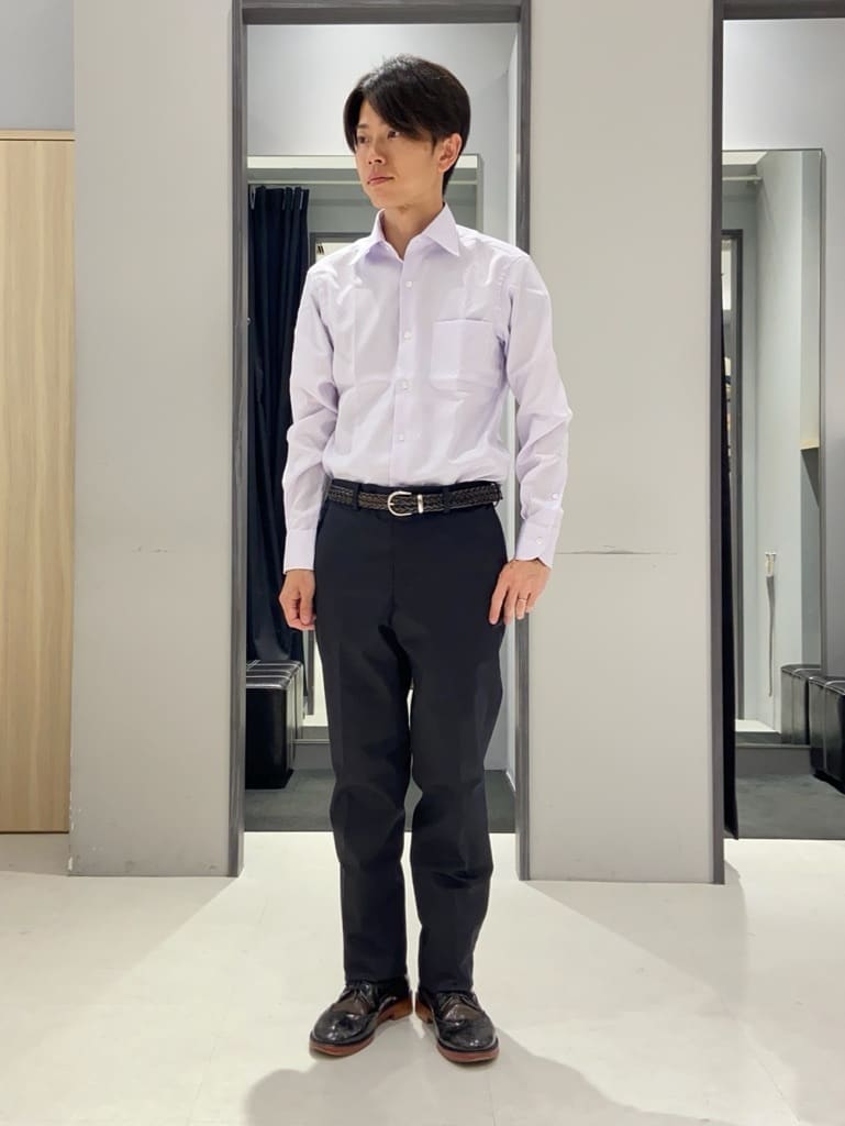 わいずみさんの「TAKEO KIKUCHI｜【オフィスカジュアル対応】ドレス チノパンツ」を使ったコーディネート