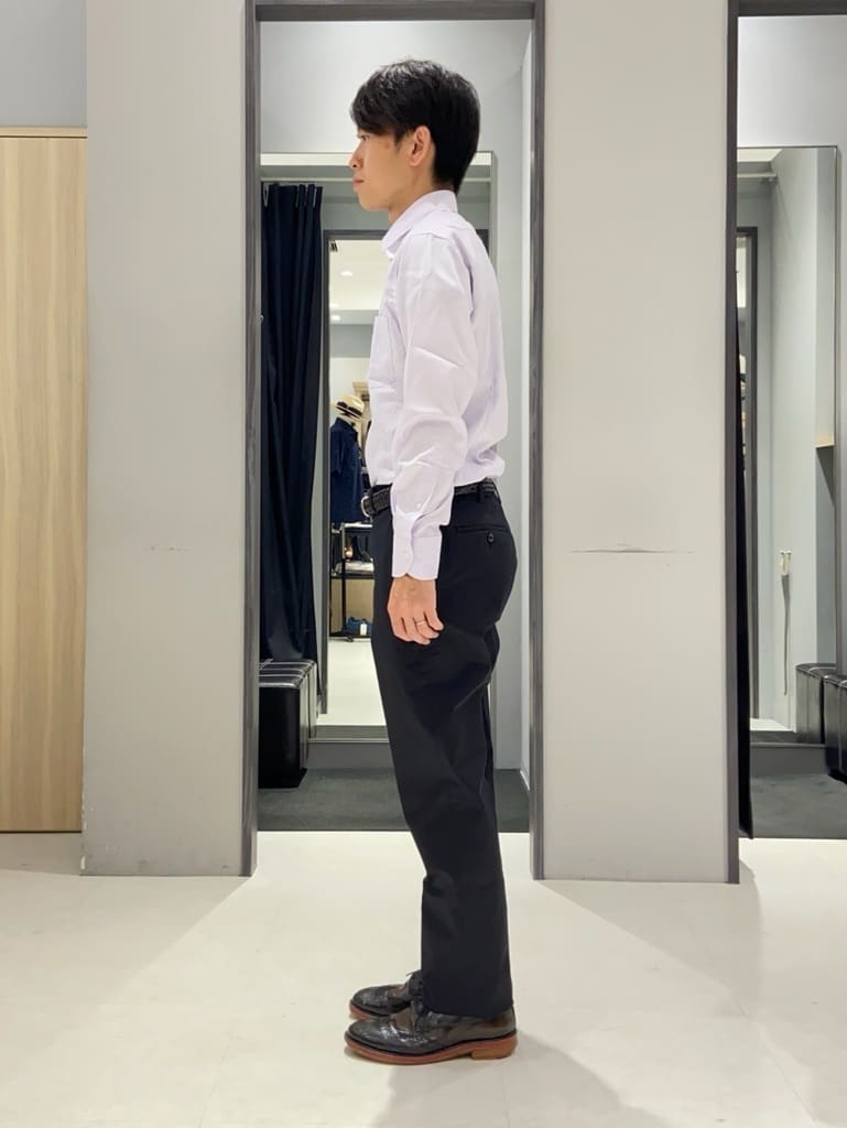 わいずみさんの「TAKEO KIKUCHI｜【オフィスカジュアル対応】ドレス チノパンツ」を使ったコーディネート