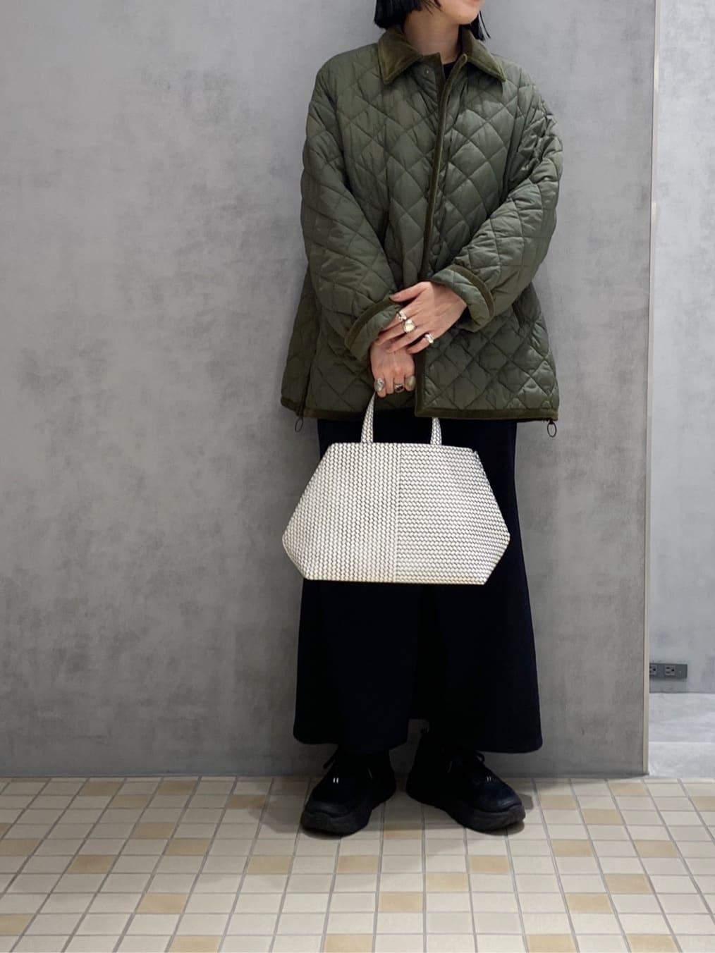Uさんの「HIROKO HAYASHI｜OTTICA（オッティカ）ハンドトートバッグS」を使ったコーディネート