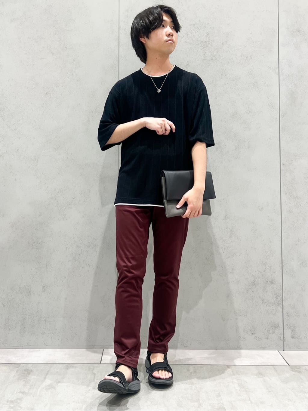 SHI-MAさんの「THE SHOP TK｜2WAYクラッチバッグ【冠婚葬祭/ビジネス/セレモニー/パーティー】」を使ったコーディネート