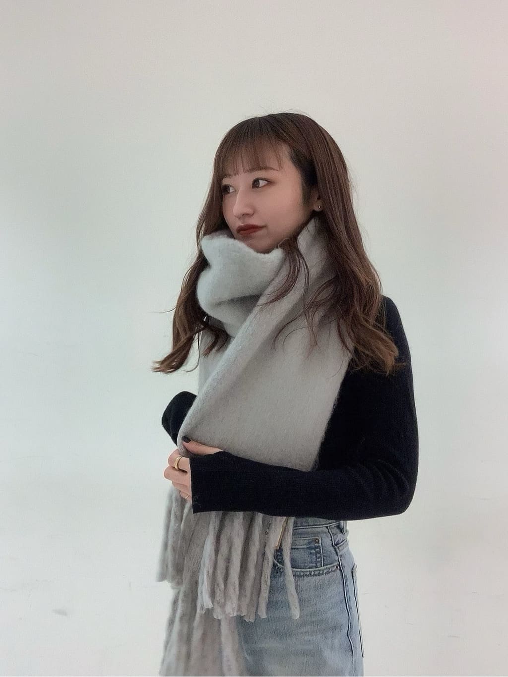 RINAさんの「ESPERANZA｜【晴雨兼用】ブロックヒールショートブーツ」を使ったコーディネート