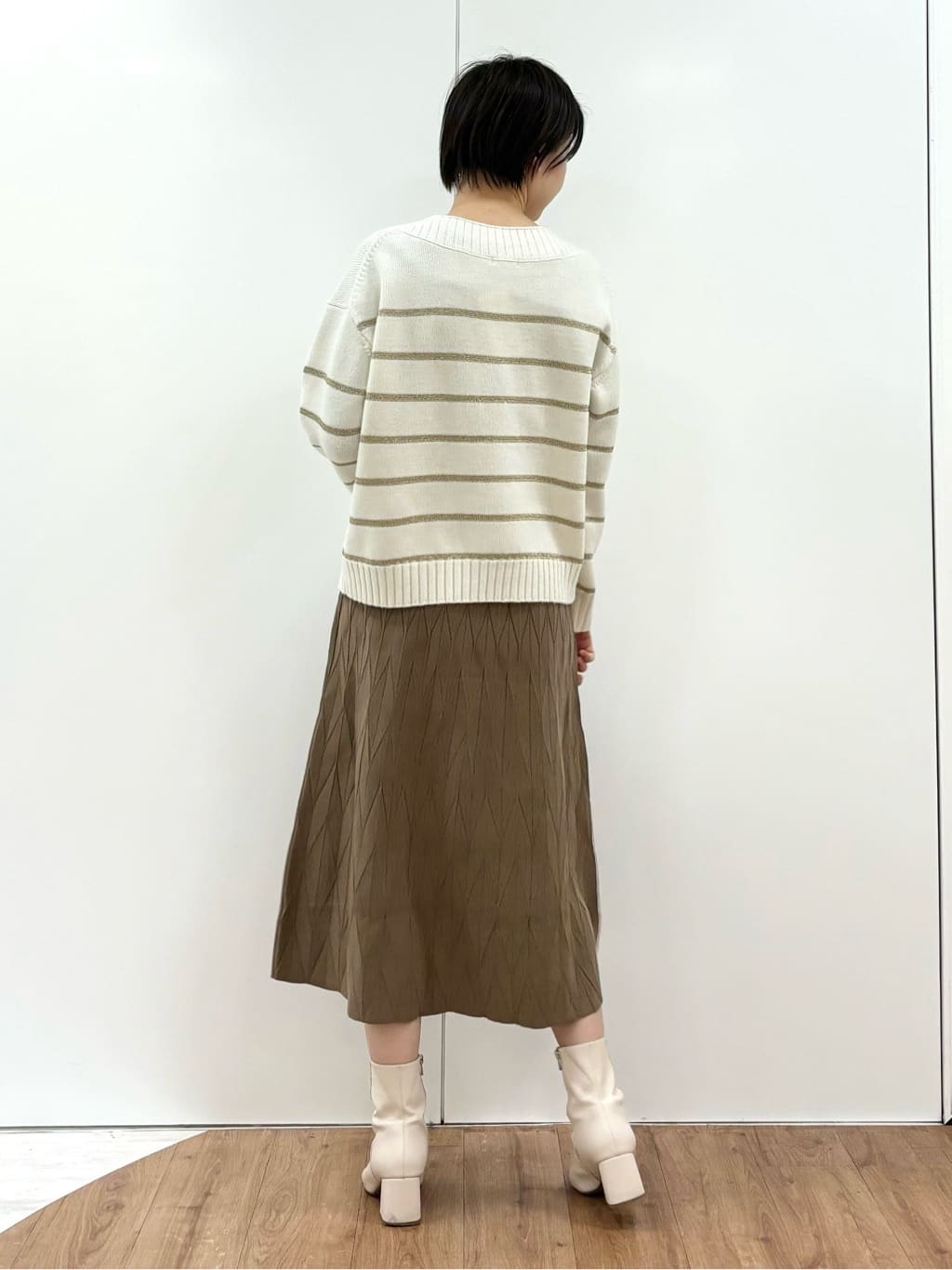 kanaeさんの「INDIVI｜【定番人気！/名品コート/日本製】ウール100%チェスターコート」を使ったコーディネート