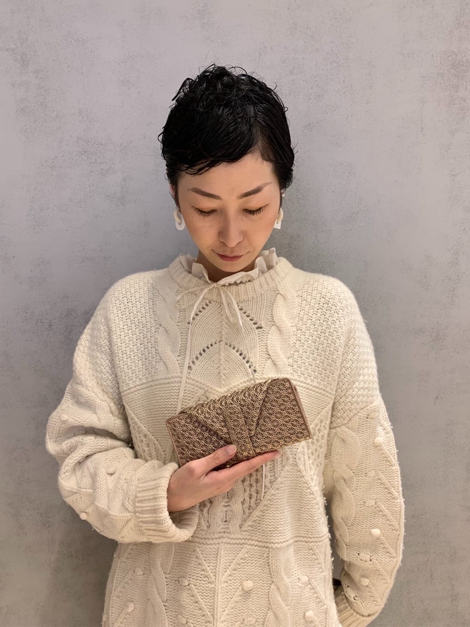 Kさんの「HIROKO HAYASHI｜GIRASOLE（ジラソーレ）長財布ミニ」を使ったコーディネート