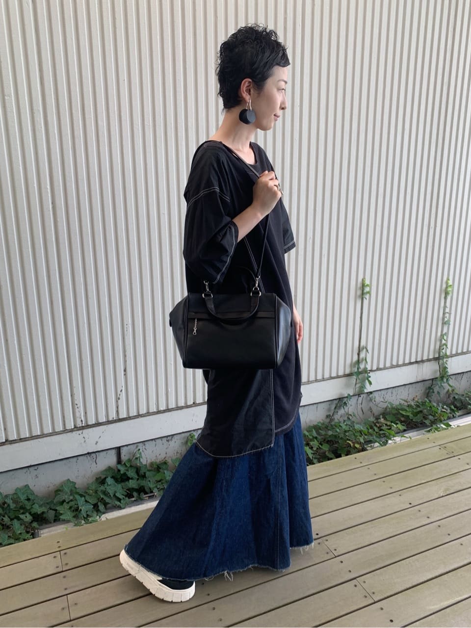 Kさんの「HIROKO HAYASHI｜PEPE CERCHIO（ペペ チェルキオ）イヤリング」を使ったコーディネート
