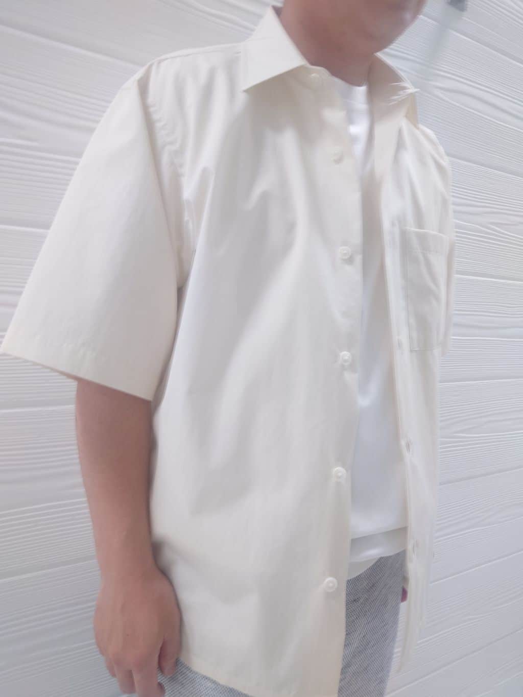 かずさんの「TAKEO KIKUCHI｜【抗菌防臭／5サイズ展開】ハイゲージポンチ Tシャツ」を使ったコーディネート