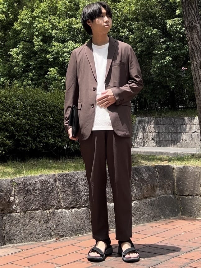 SHI-MAさんの「THE SHOP TK｜2WAYクラッチバッグ【冠婚葬祭/ビジネス/セレモニー/パーティー】」を使ったコーディネート