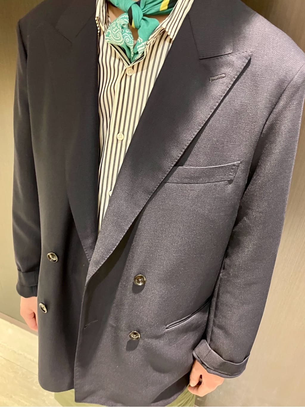 MATSUさんの「TAKEO KIKUCHI｜ボーラーハット ハンドペイントライク バンダナ」を使ったコーディネート