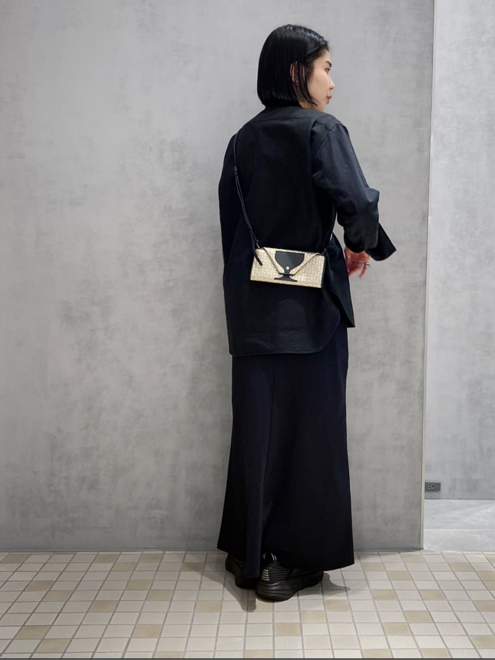 Uさんの「HIROKO HAYASHI｜レザーストラップ」を使ったコーディネート