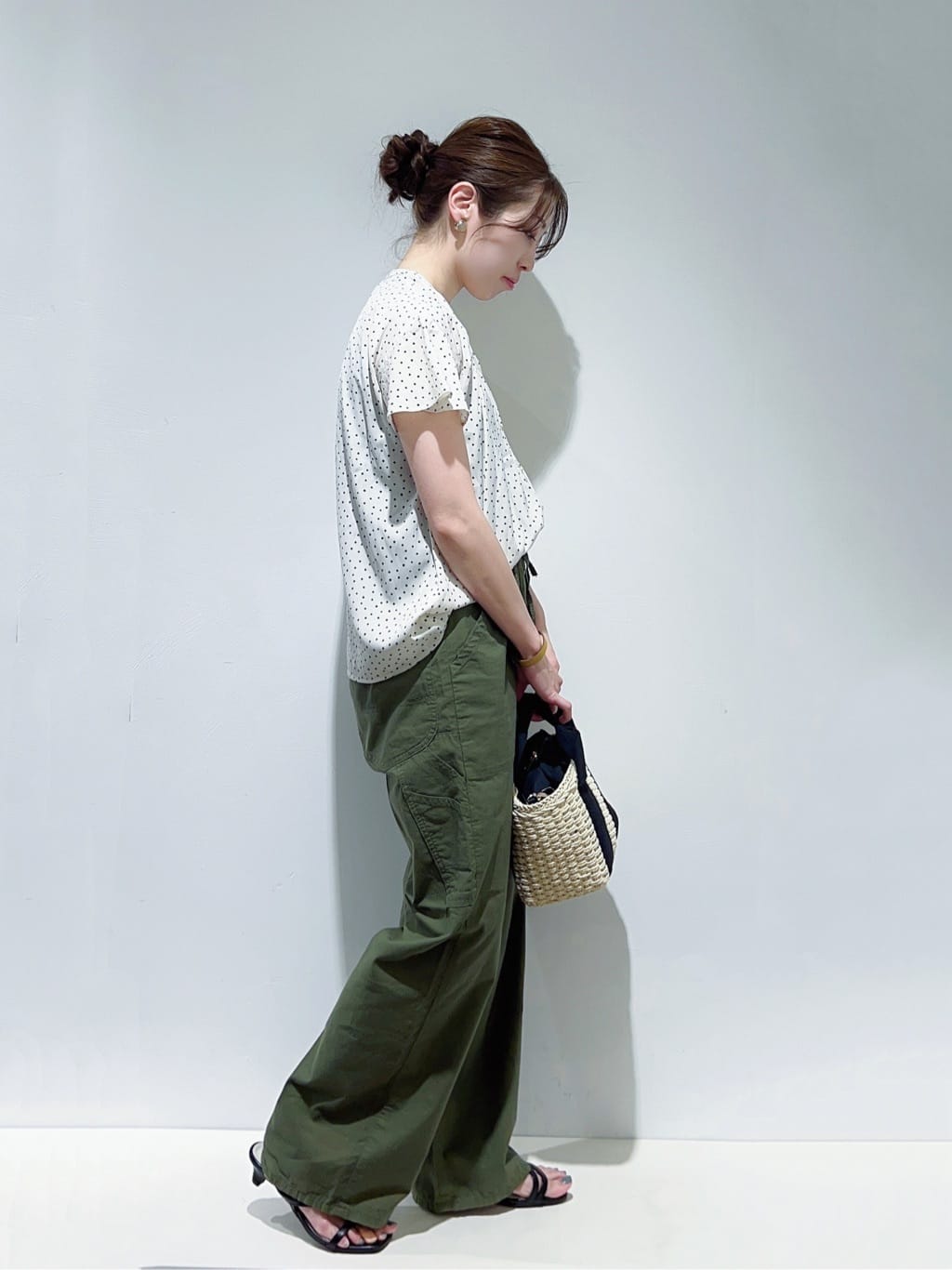 まっつんさんの「grove｜＜Lee&times;grove（別注色あり）＞ PAINTER PANTS」を使ったコーディネート