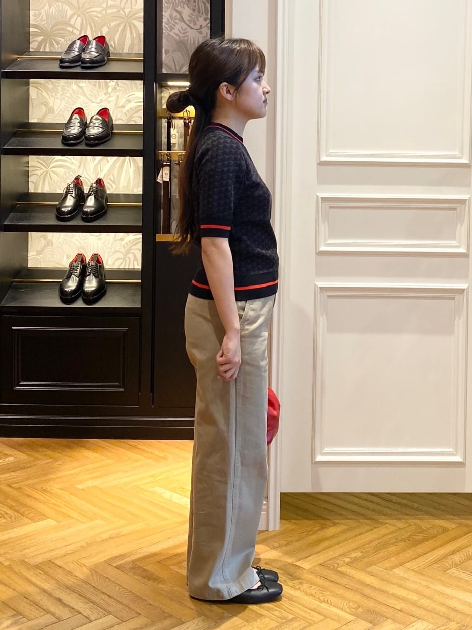 c.wさんの「DRESSTERIOR｜◆ソフトレザーバレエシューズ」を使ったコーディネート