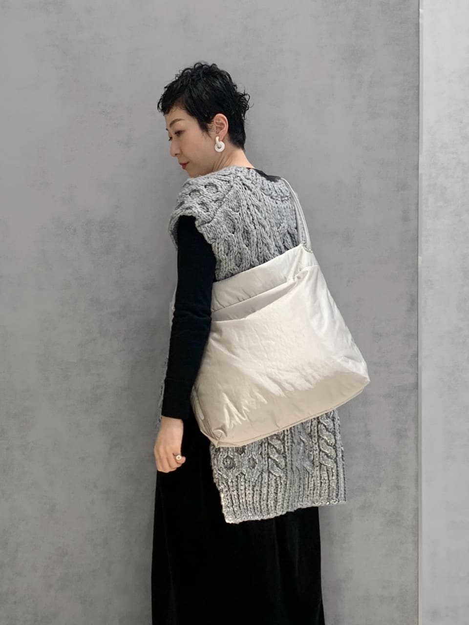 Kさんの「HIROKO HAYASHI｜ENORME（エノルメ）ショルダーバッグ」を使ったコーディネート