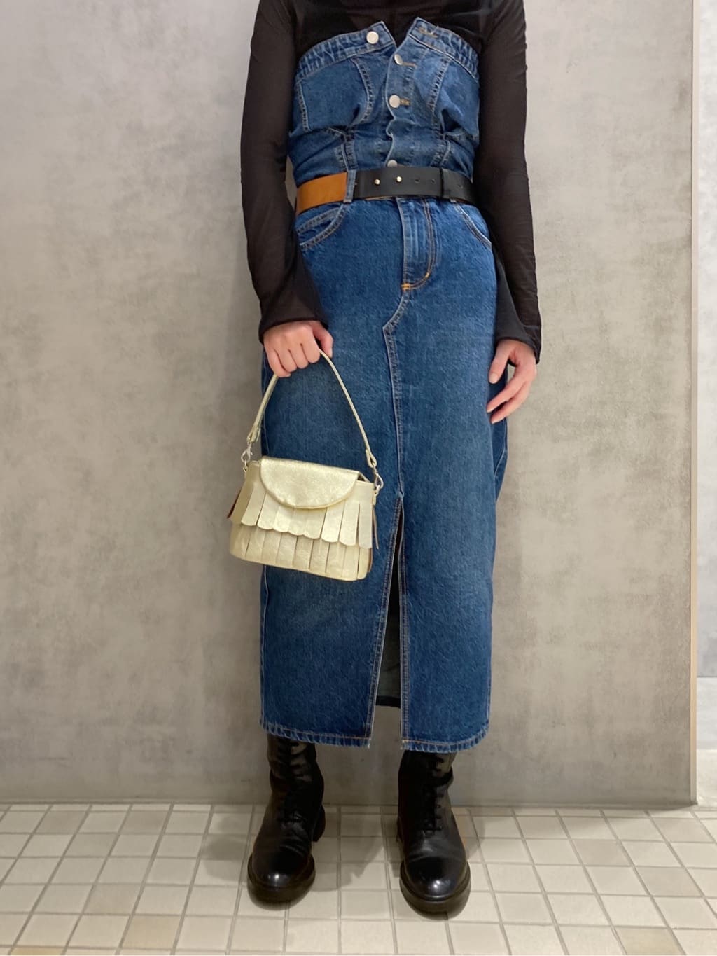 Cさんの「HIROKO HAYASHI｜FRANGIA（フランジャ）ミニショルダーバッグ」を使ったコーディネート