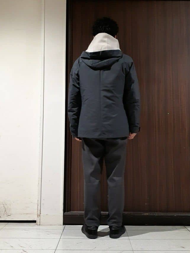 Maedaさんの「TAKEO KIKUCHI｜【3WAY／撥水】ドビーメモリー ダウンライナーブルゾン」を使ったコーディネート