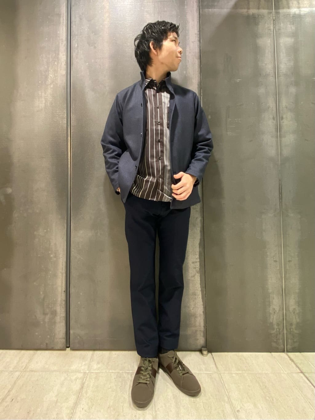shoumaさんの「TAKEO KIKUCHI｜【DOWN FABRIC】ダウンファブリック スタンドカラーブルゾン」を使ったコーディネート