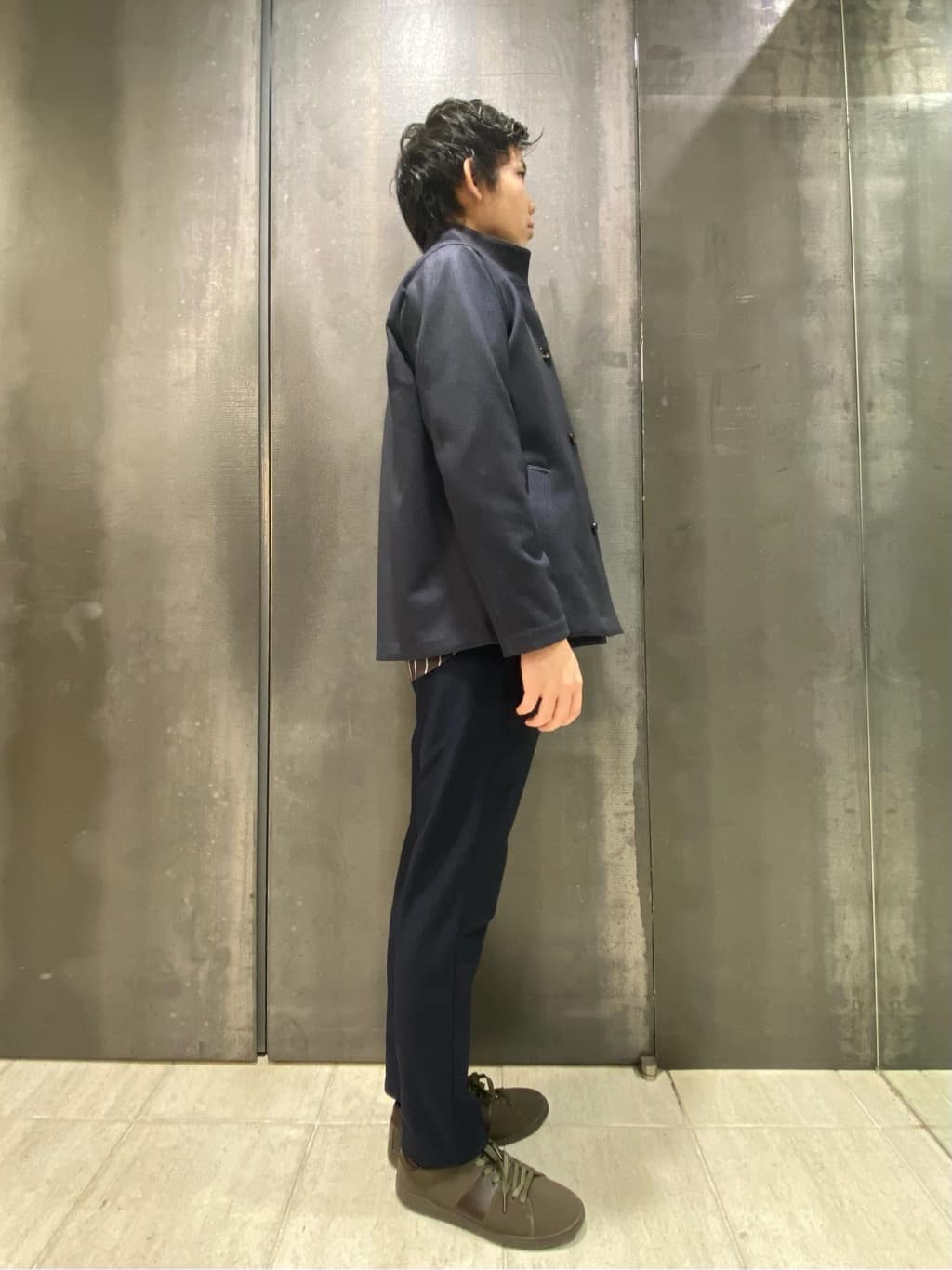 shoumaさんの「TAKEO KIKUCHI｜【DOWN FABRIC】ダウンファブリック スタンドカラーブルゾン」を使ったコーディネート