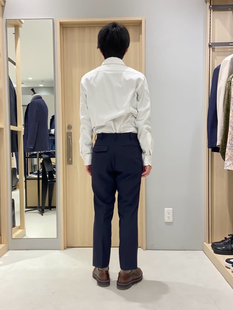 わいずみさんの「TAKEO KIKUCHI｜【Made in JAPAN】ドビーストライプ ドレス シャツ」を使ったコーディネート