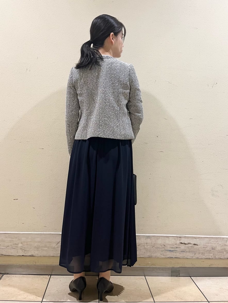 がんさんの「index｜【抗菌防臭加工/7cmヒール】ベーシックパンプス/通勤対応」を使ったコーディネート