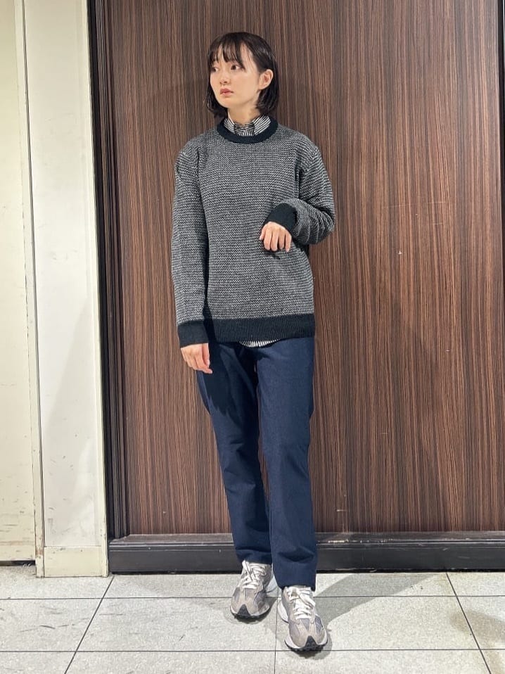 さやさんの「TAKEO KIKUCHI｜【抗菌防臭/シーズンレス】シアサッカー ジャージシャツ」を使ったコーディネート