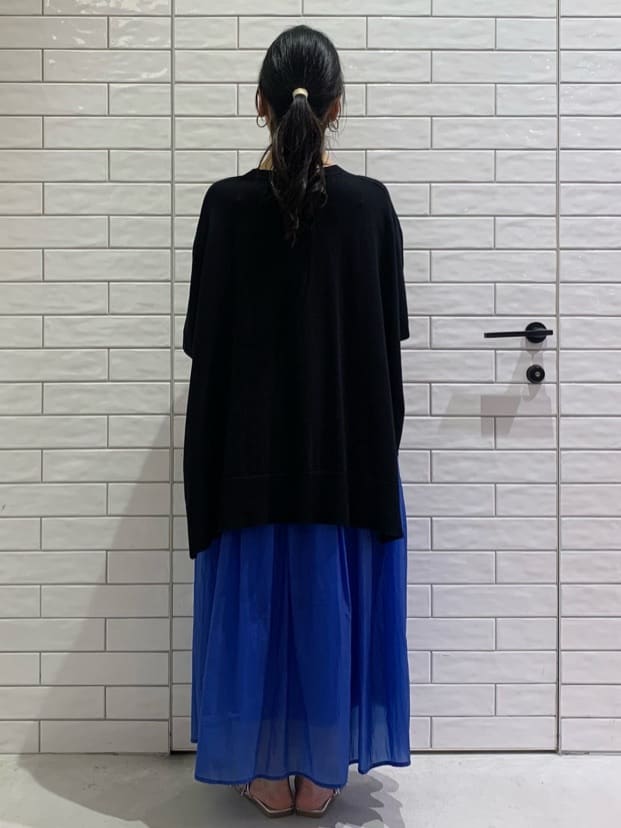 ayumiさんの「OPAQUE.CLIP｜リブキャミソール【洗濯機洗い可】」を使ったコーディネート