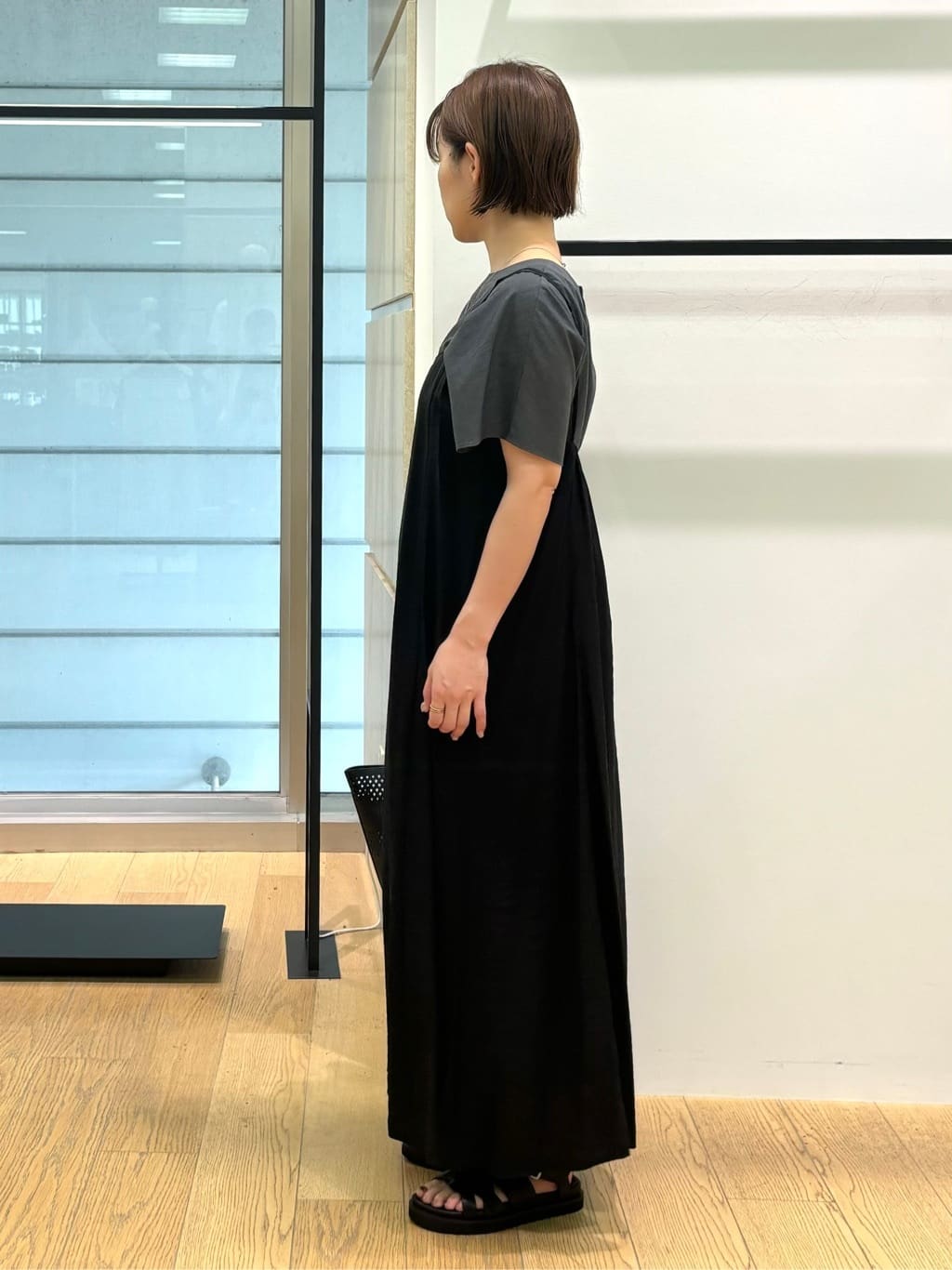 asamiさんの「INDIVI｜【セレモニーにおすすめ！】パール調トップネックレス」を使ったコーディネート
