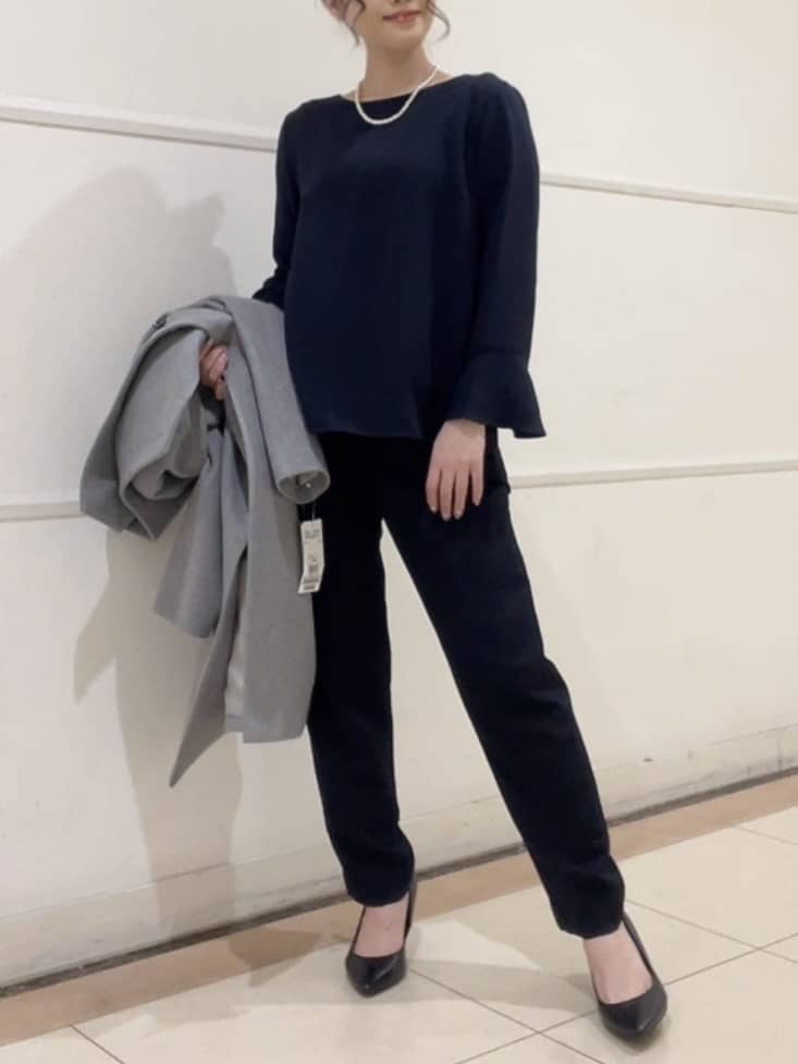 watanabeさんの「UNTITLED｜【日本製／2WAY衿】スタンドカラー ロングコート」を使ったコーディネート