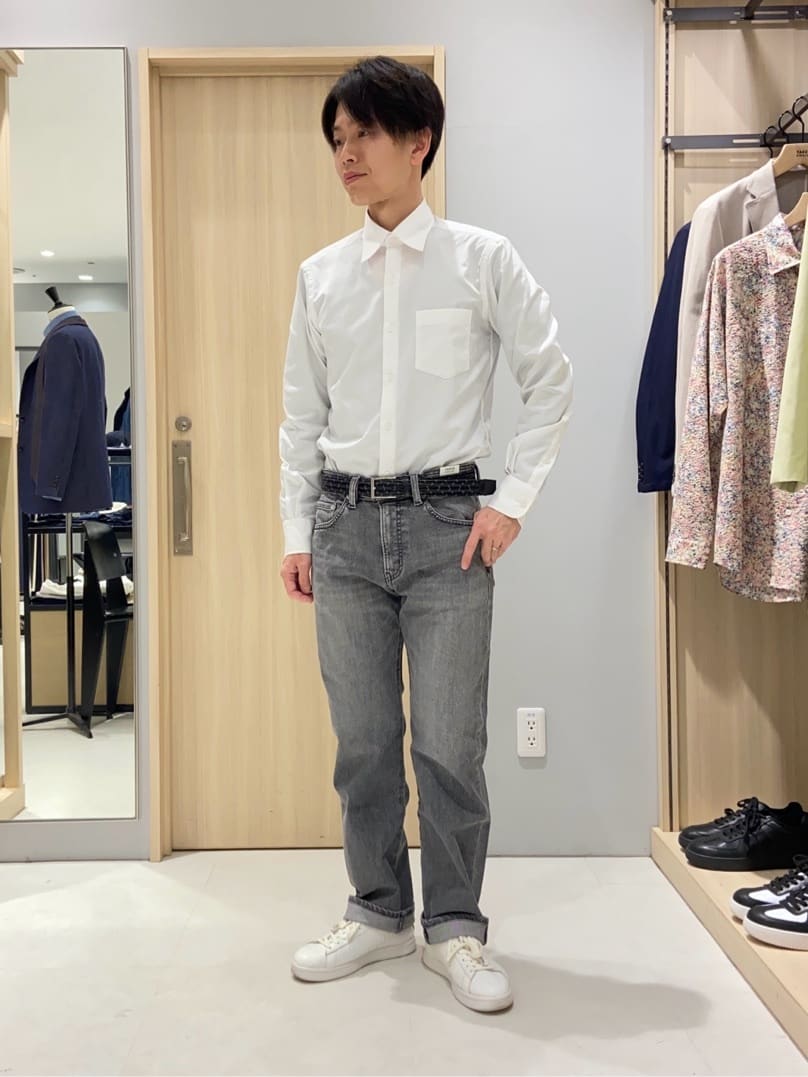わいずみさんの「TAKEO KIKUCHI｜ディープブラック ジャケット」を使ったコーディネート