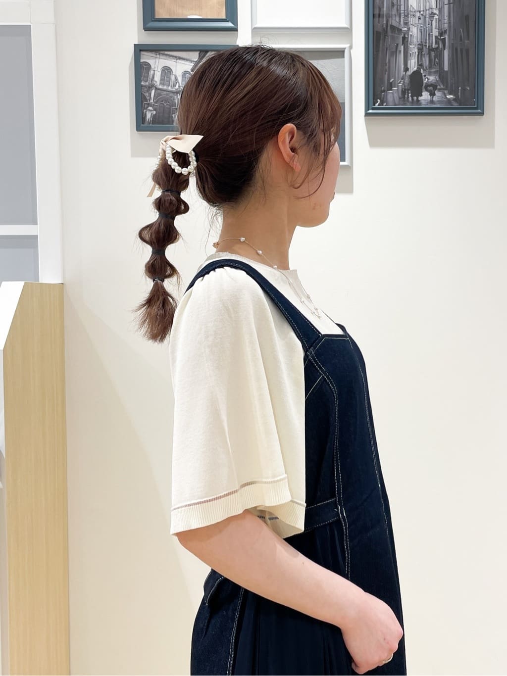 momoさんの「grove｜キレイに決まる!脇プリーツジャンドレ」を使ったコーディネート