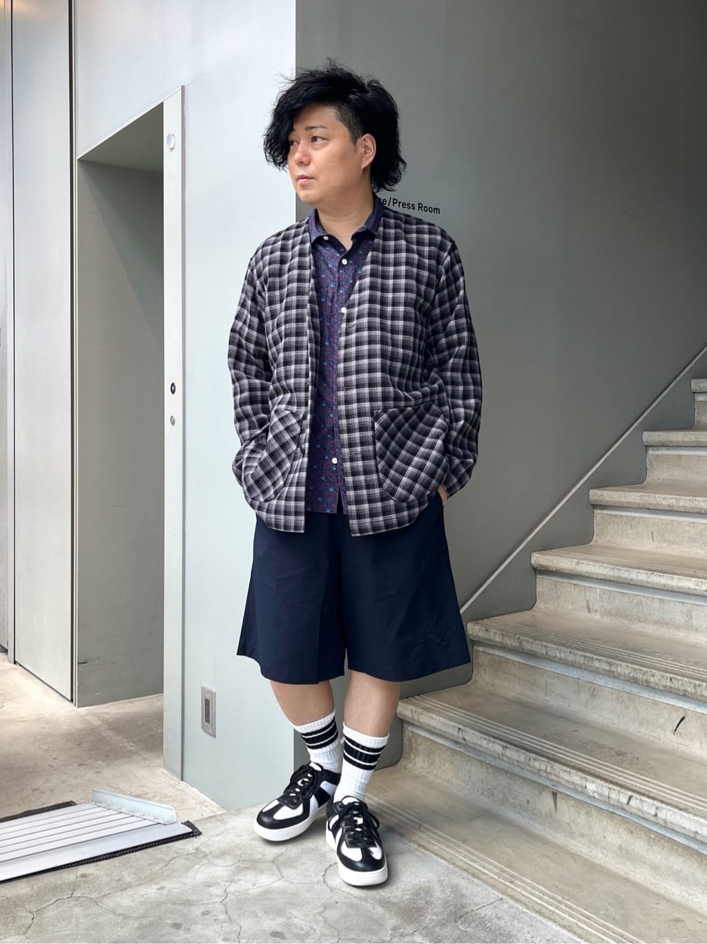 かずさんの「TAKEO KIKUCHI｜ラスタウォーカー スポーツソックス」を使ったコーディネート