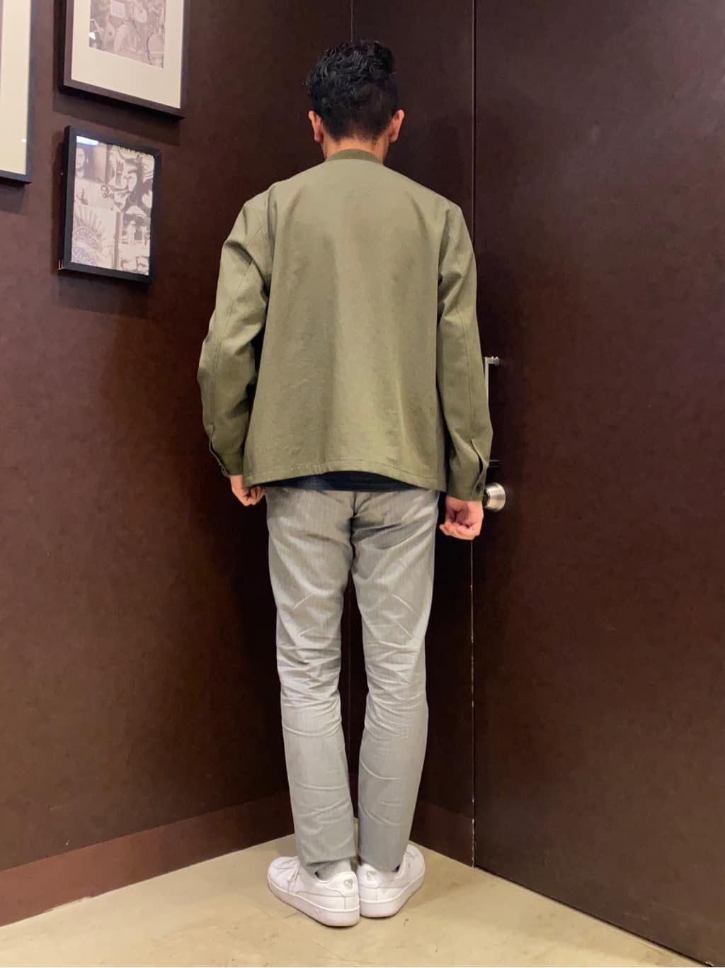 shuheiさんの「TAKEO KIKUCHI｜【全7サイズ&times;8色展開！】トップマルチヘリンボン パンツ」を使ったコーディネート