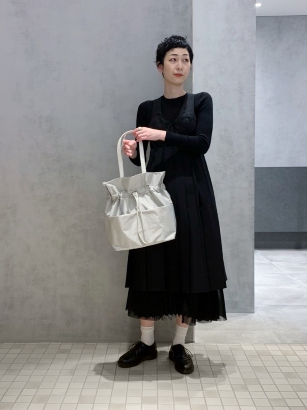 Kさんの「HIROKO HAYASHI｜LUINI（ルイーニ）トートバッグ」を使ったコーディネート